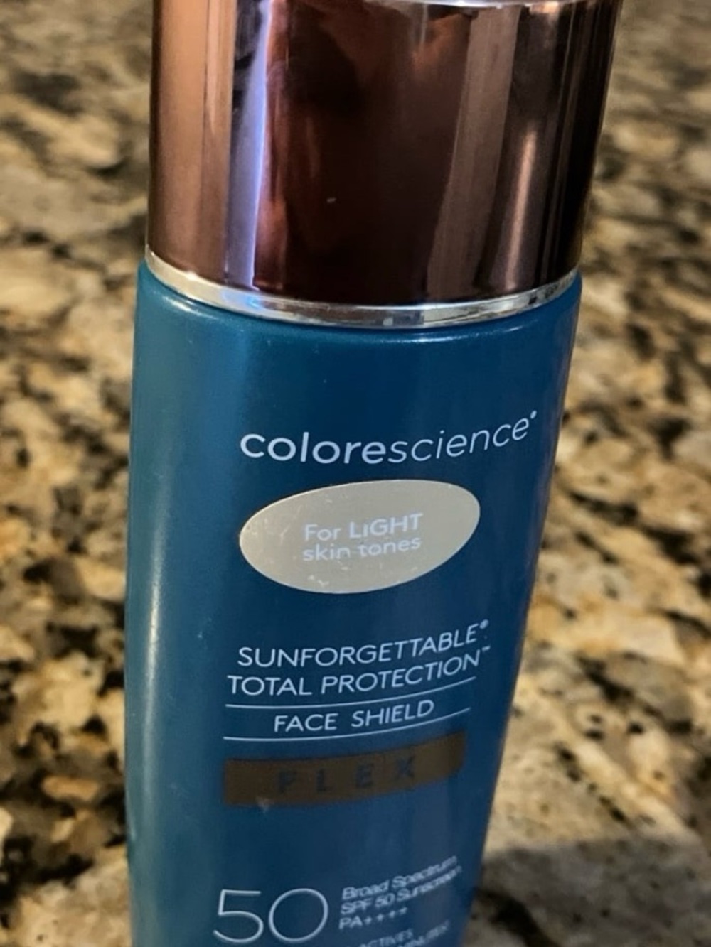 Colorescience Sunforgettable Face Shield Flex SPF 50 Light Tinted Sunscreen